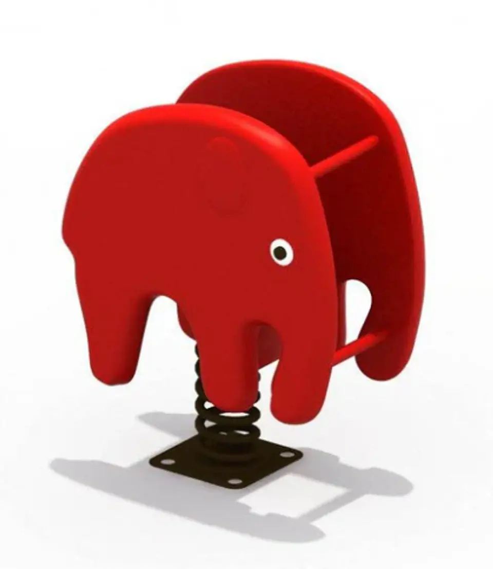 JUEGO RESORTE ELEFANTE JORGE 1