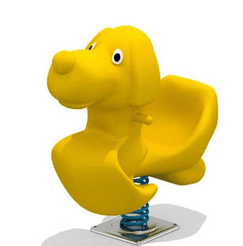 Juego de resorte perro