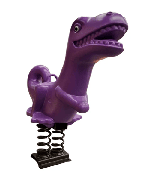 Juego de resorte dinosaurio doble 2 niños