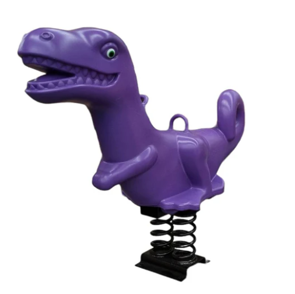 Juego de resorte dinosaurio doble 2 niños 1