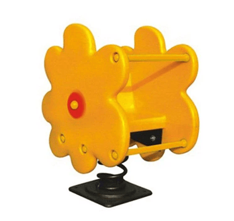 Juego de resorte flor