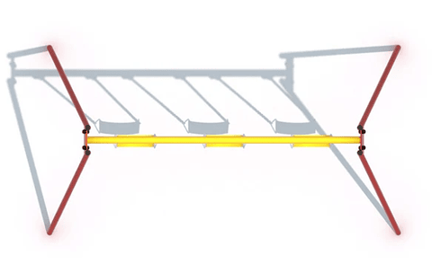 Columpio Universo triple