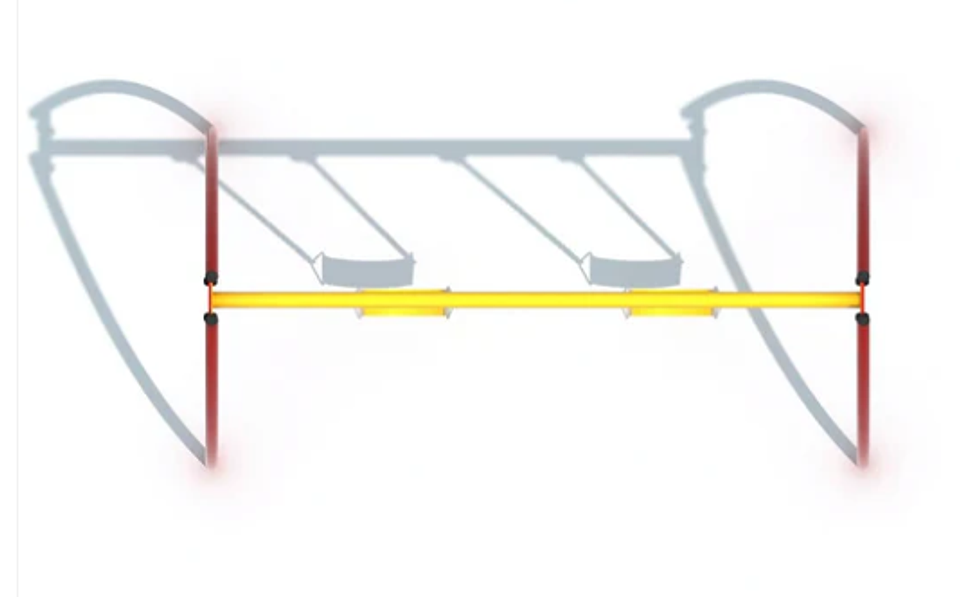 Columpio Doble Arco Pro 2
