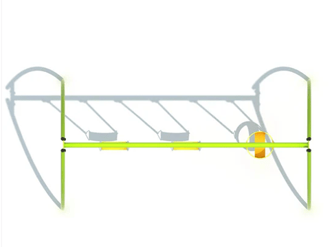 Columpio Mixto Curvo