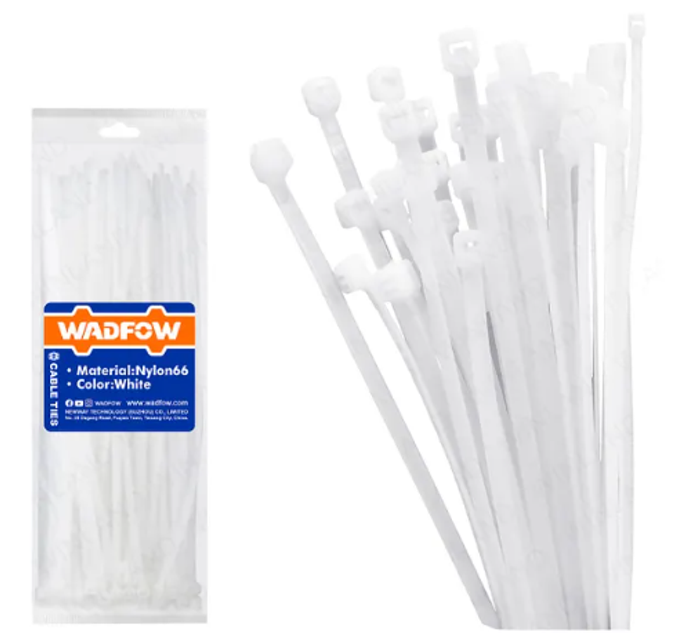 Amarras plasticas 100 piezas 7.2x400mm 1