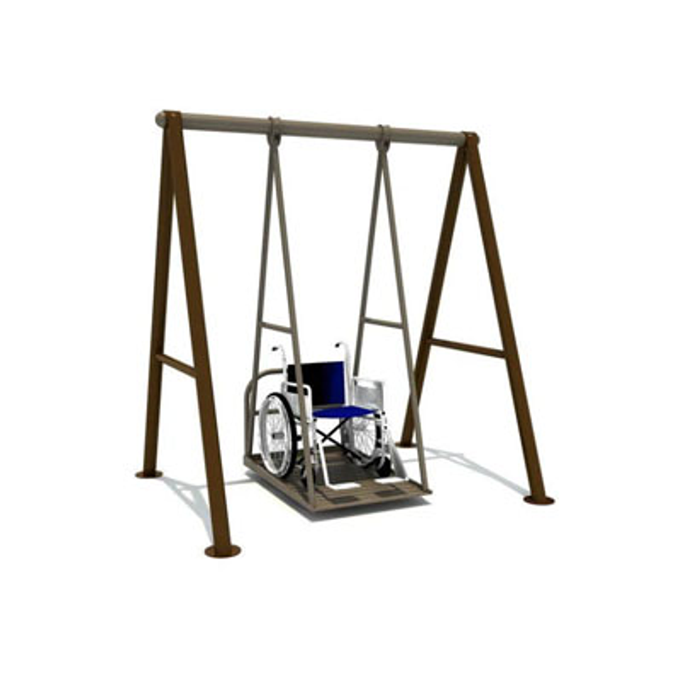 Columpio Inclusivo Silla de Ruedas 1