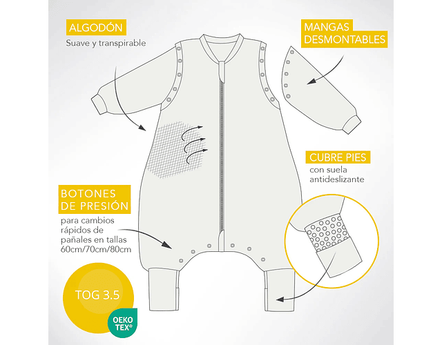 Saquito Vehicles - 70 cm/12-18 meses Tog 2.5