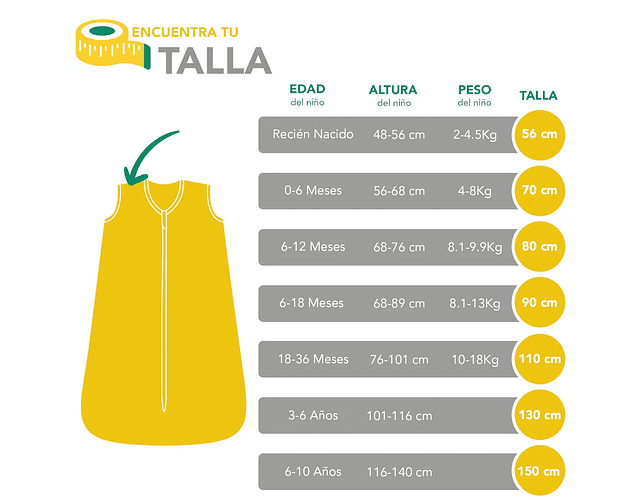 Saquito Forest  - recien nacido Tog 3.5