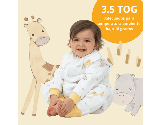 Saquito Safari Dreams - 130 cm Tog 2.5