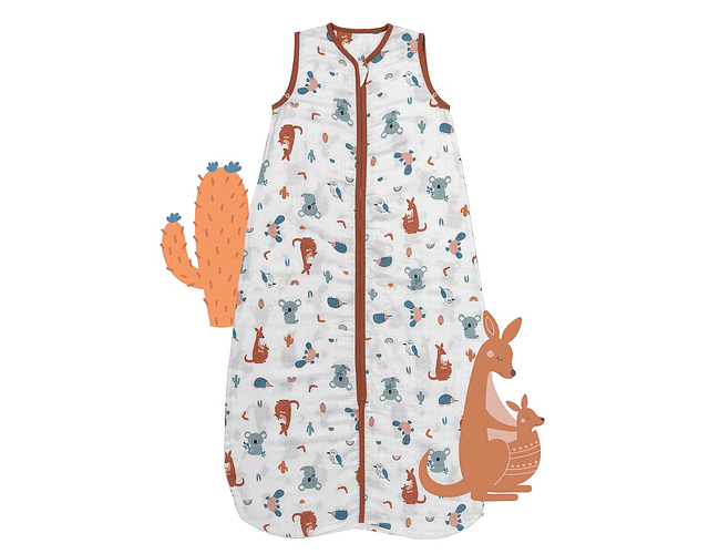 Saquito Canguru - Muselin Bebe 12-18 meses Tog 0.5