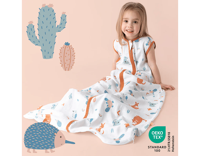 Saquito Canguru - Muselin Bebe 12-18 meses Tog 0.5