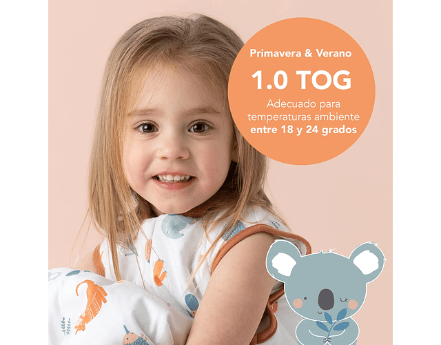 Canguro - Saquito bebe 6-12 meses Tog 1