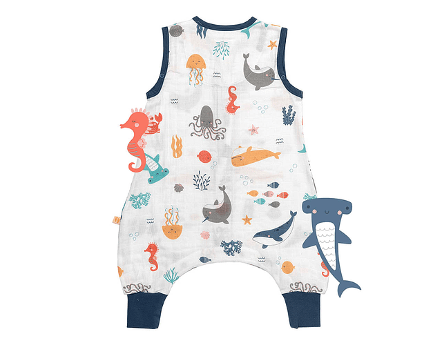 Saquito Marinos - Muselin 60 cm/6-12 meses Tog 0.5