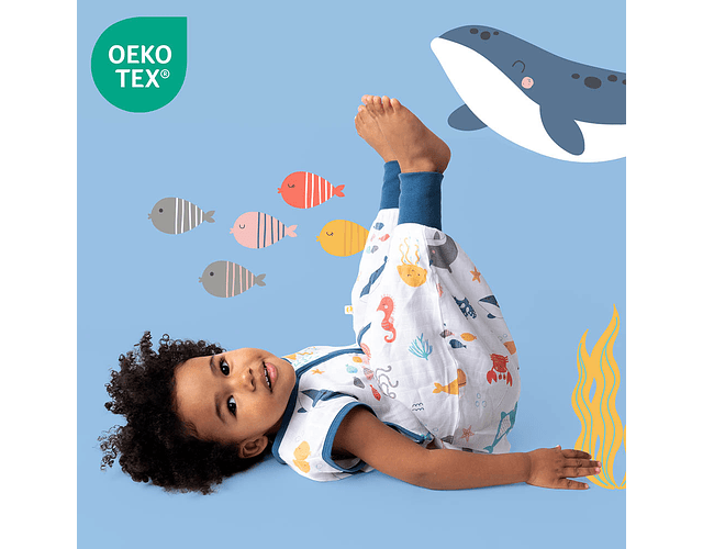 Saquito Marinos - Muselin 60 cm/6-12 meses Tog 0.5