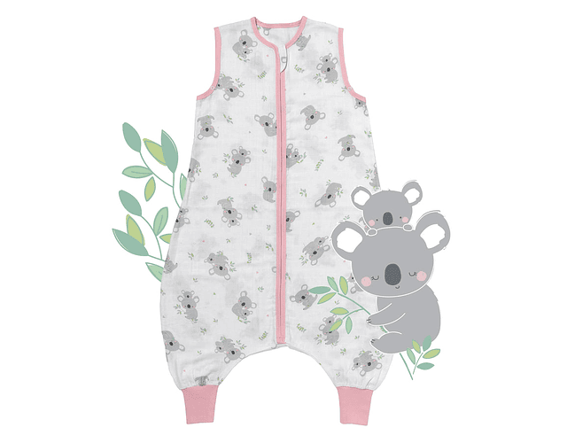 Saquito Koala - Muselin 60 cm/6-12meses Tog 0.5