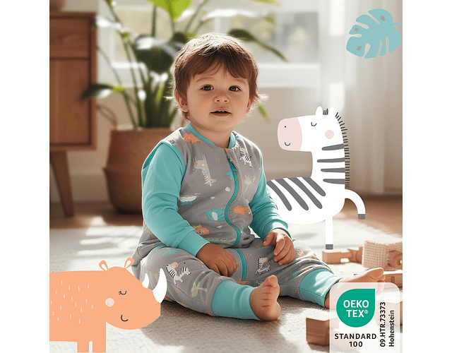 Saquito Safari - 60 cm/6-12 meses Tog 2.5