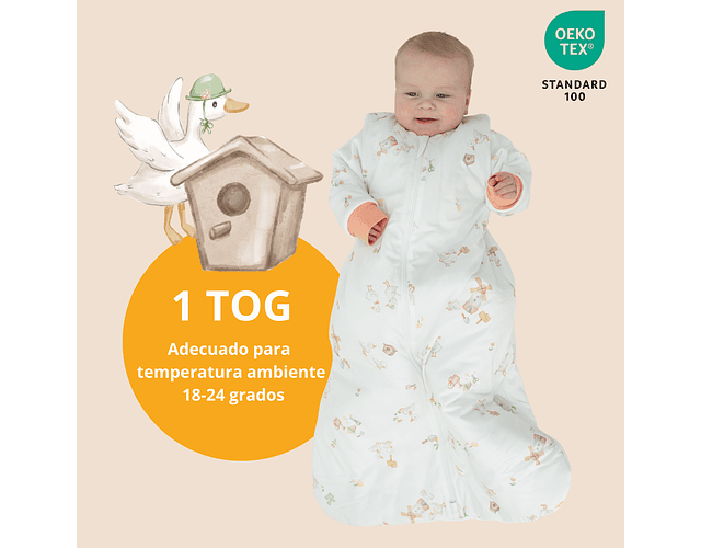 Saquito Farmyard - 3-6 años Tog 1