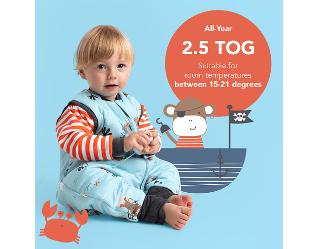 Pirate - Saquito Pies 110 cm Tog 2.5