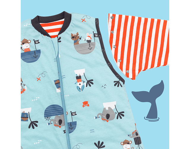 Pirata - 6-12 meses Tog 2.5