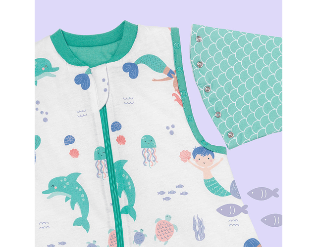 Mermaid 12-18 meses Tog 2.5