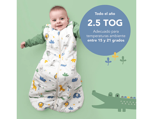 Saquito bebe Jungle - 18-36 meses Tog 2.5