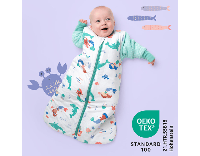 Mermaid 0-6 meses Tog 3.5