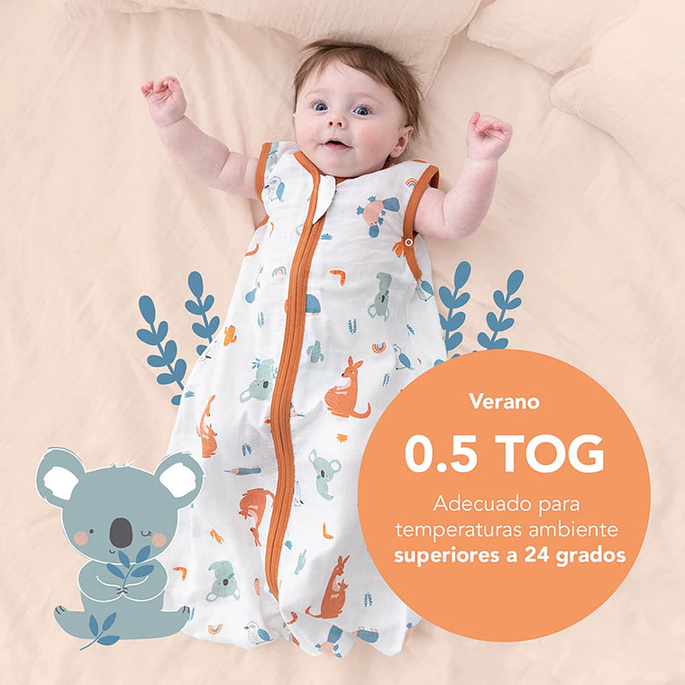 Saquito Dormir para Bebe Tog 0.5 15