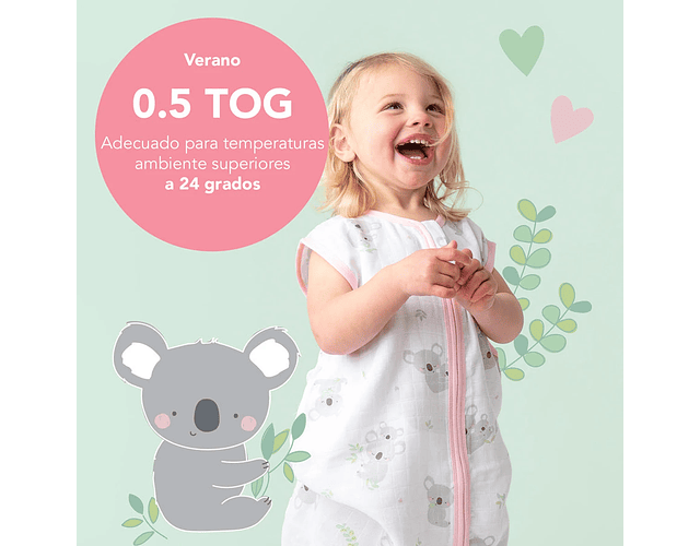 Saquito Dormir para Bebe Tog 0.5