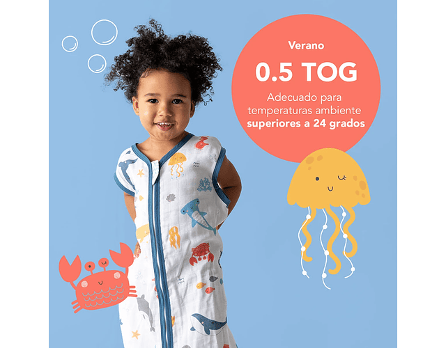 Saquito Dormir para Bebe Tog 0.5
