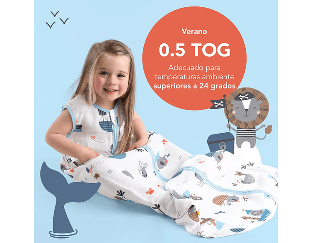 Saquito Dormir para Bebe Tog 0.5