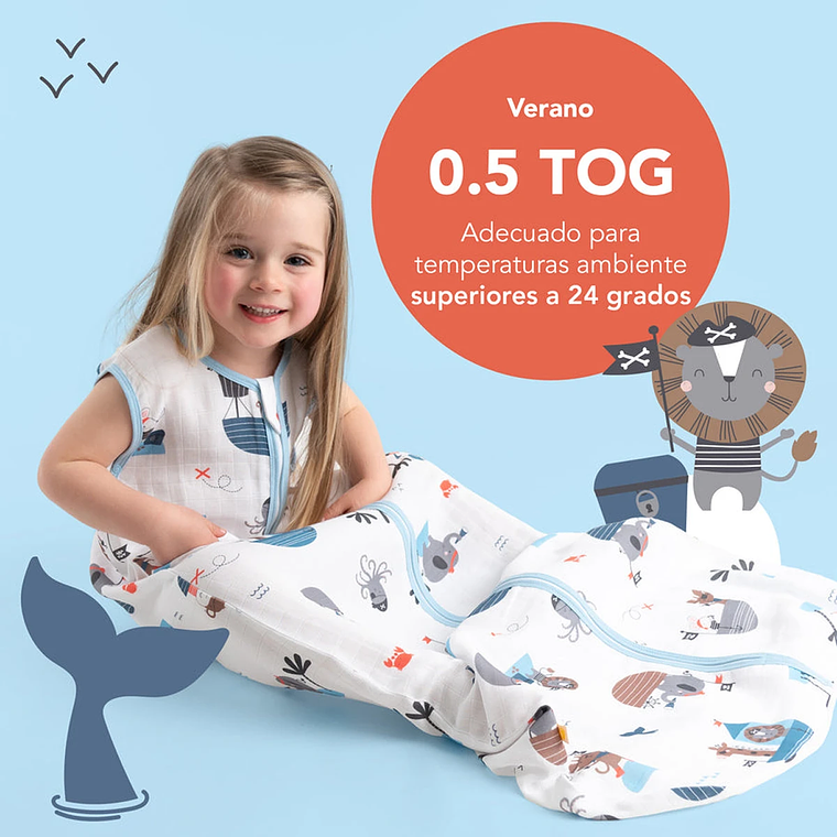 Saquito Dormir para Bebe Tog 0.5 36