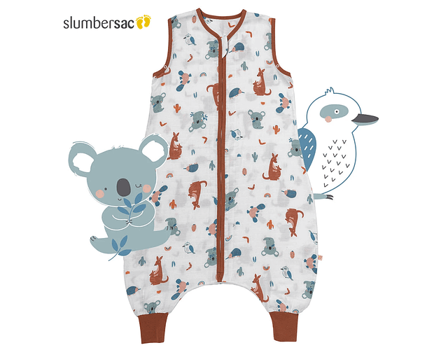 Saquito de dormir con Pies Tog 0.5