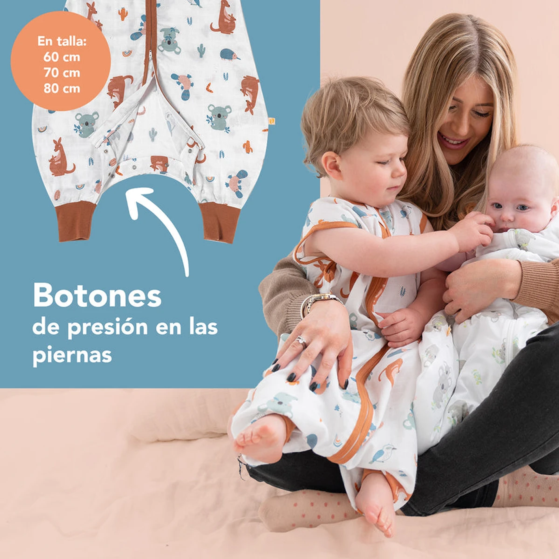 Saquito de dormir con Pies Tog 0.5 27