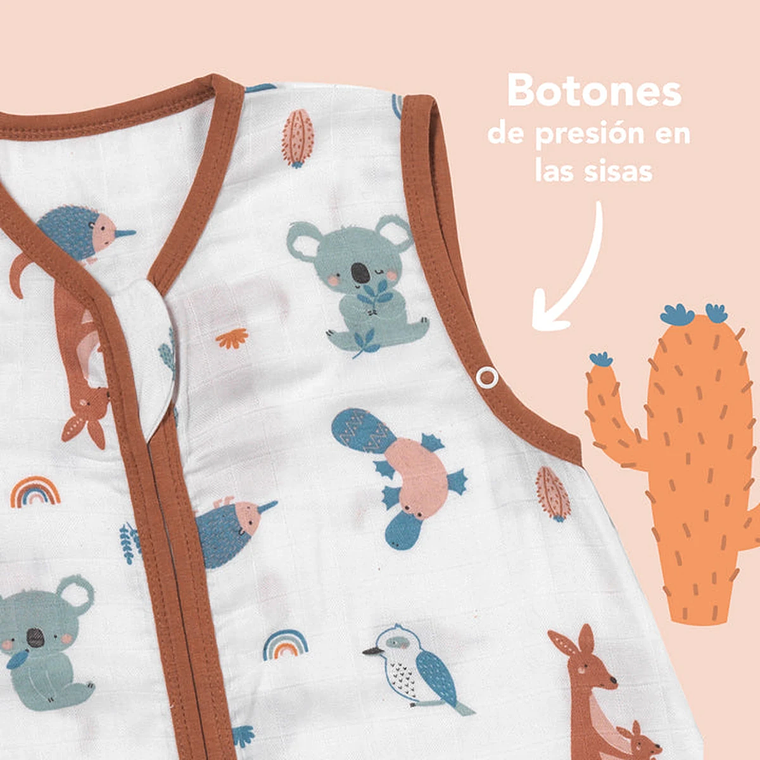 Saquito de dormir con Pies Tog 0.5 28