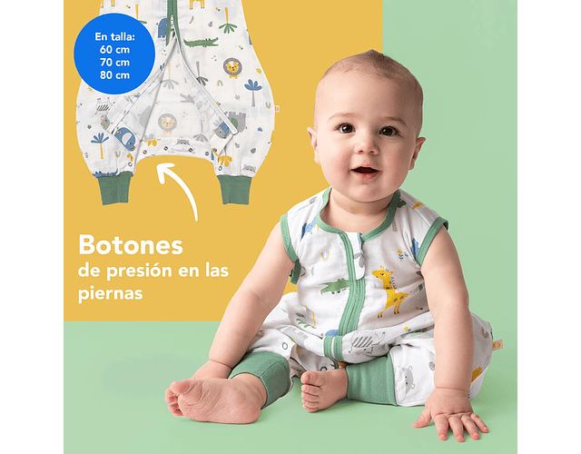 Saquito de dormir con Pies Tog 0.5