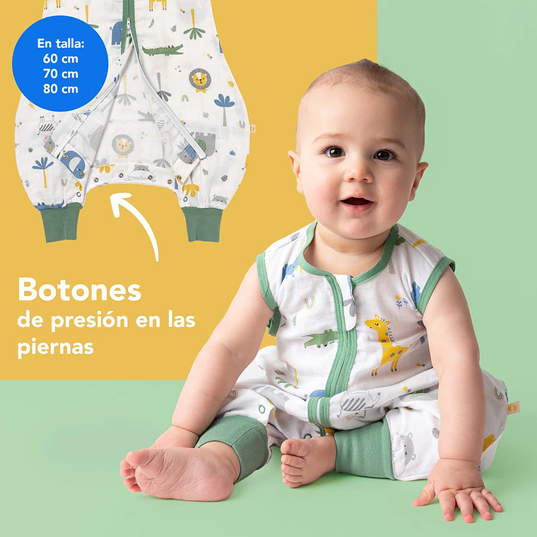 Saquito de dormir con Pies Tog 0.5 34