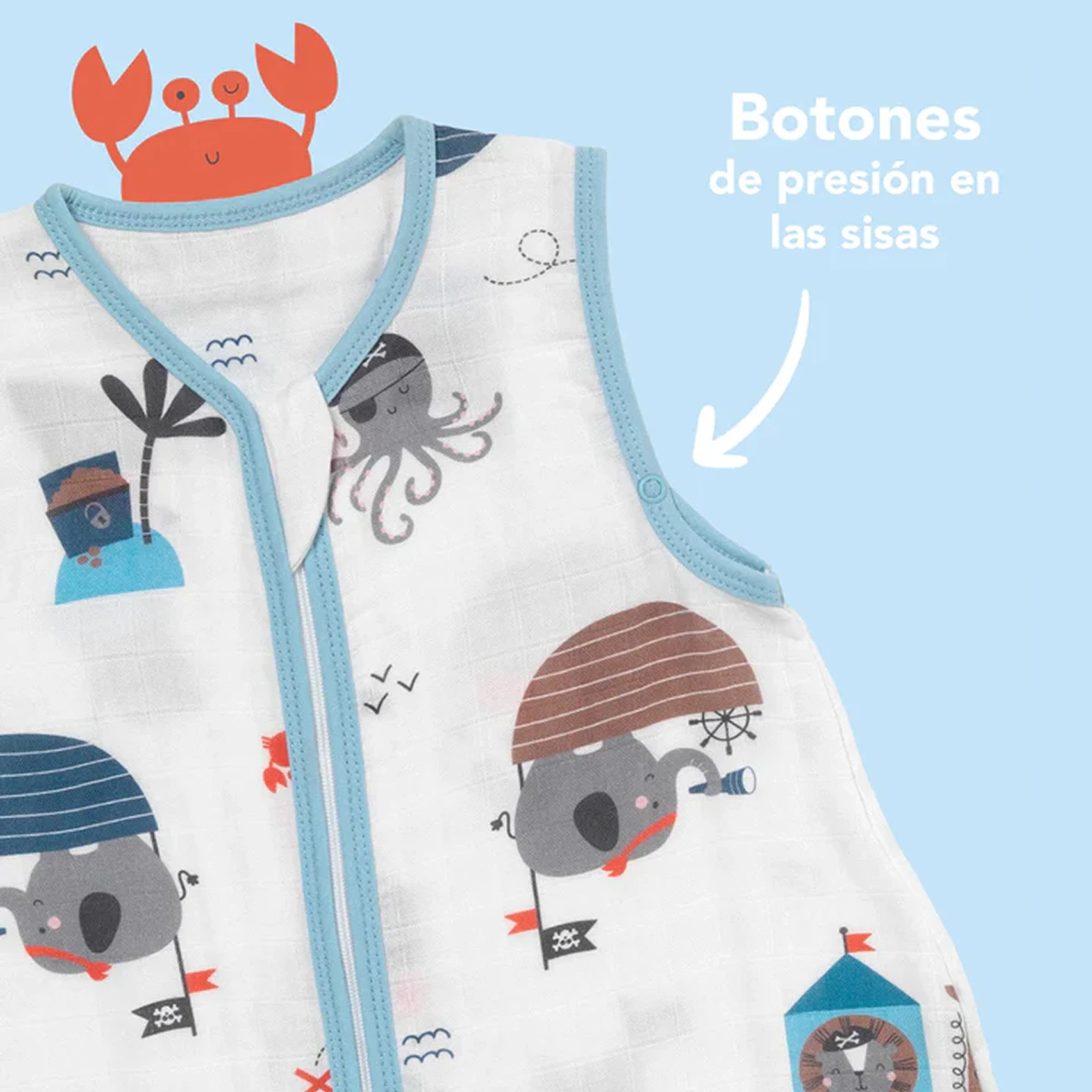 Saquito de dormir con Pies Tog 0.5 39