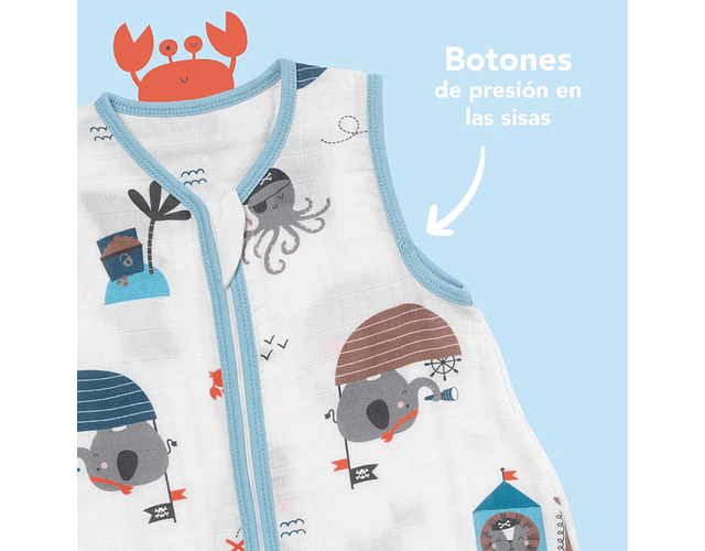 Saquito de dormir con Pies Tog 0.5