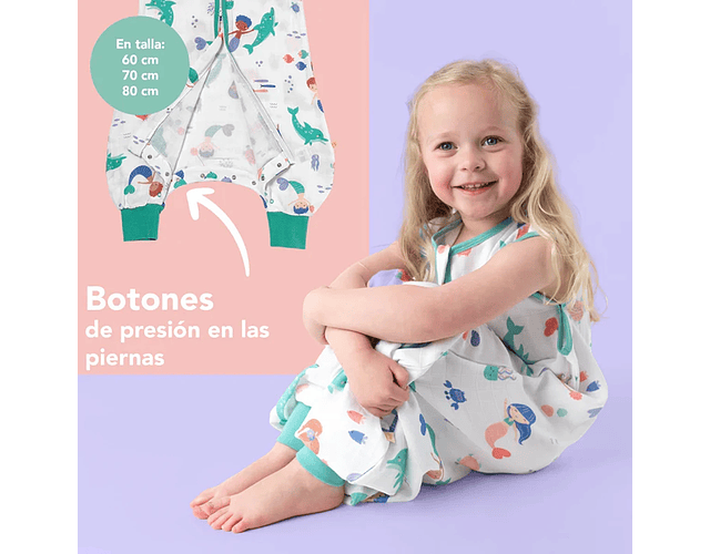 Saquito de dormir con Pies Tog 0.5