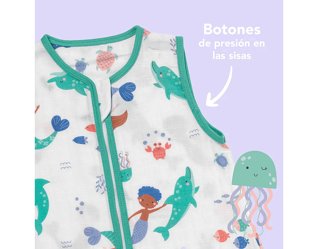 Saquito de dormir con Pies Tog 0.5