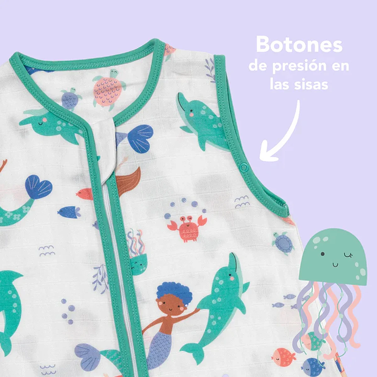 Saquito de dormir con Pies Tog 0.5 44