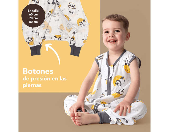 Saquito de dormir con Pies Tog 0.5