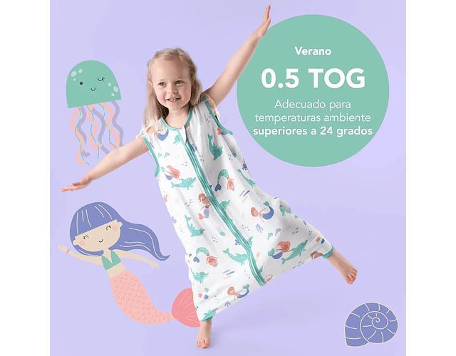 Saquito de dormir con Pies Tog 0.5