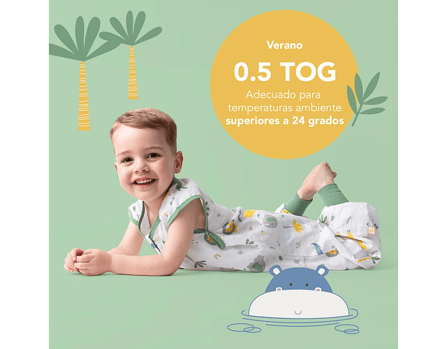 Saquito de dormir con Pies Tog 0.5