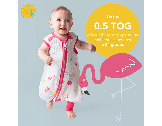 Saquito de dormir con Pies Tog 0.5