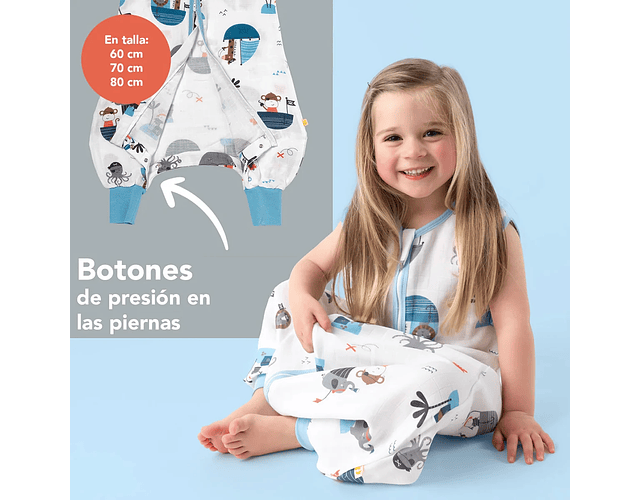 Saquito de dormir con Pies Tog 0.5