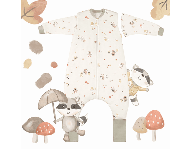 Saquito de Dormir con Pies Tog 1