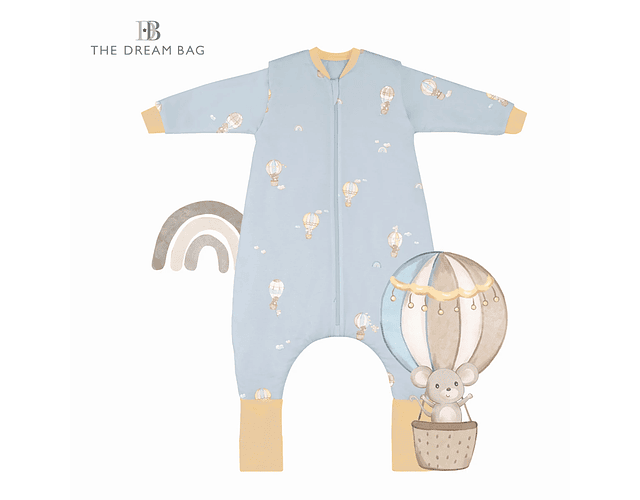 Saquito de Dormir con Pies Tog 1