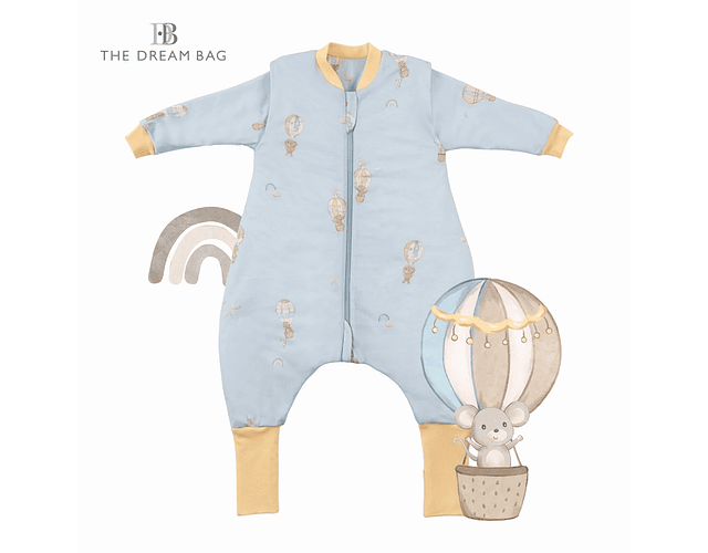 Saquito de Dormir con Pies Tog 1