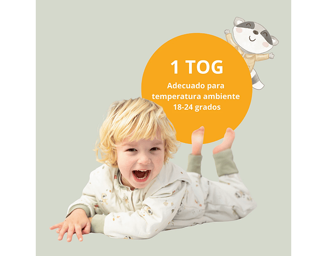 Saquito de Dormir con Pies Tog 1